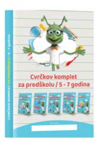 Cvrčkov komplet za predškolu 5-7 godina
