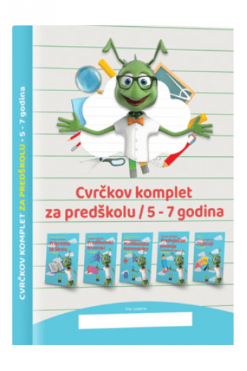 Cvrčkov komplet za predškolu 5-7 godina - naslovnica