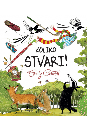 Koliko stvari! (Slikovnica) - naslovnica