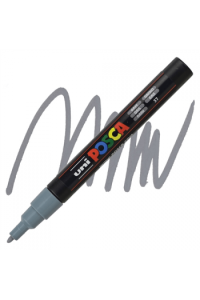 Marker Uni pc-3m Posca sivi