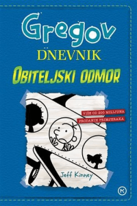 Gregov dnevnik #12: Obiteljski odmor - naslovnica