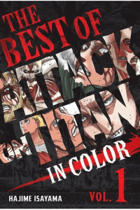 Best Of Attack On Titan: In Color Vol. 1 (Manga) - naslovnica