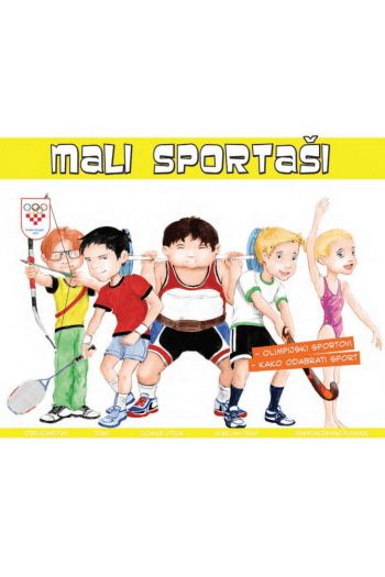 Mali sportaši 5 (Slikovnica) - naslovnica