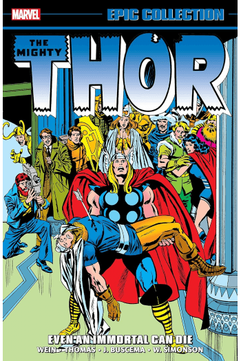 Thor Epic Collection: Even An Immortal Can Die (Strip) - naslovnica