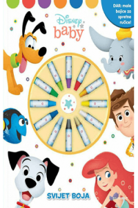 Svijet Boja: Disney Baby (Slikovnica) - naslovnica