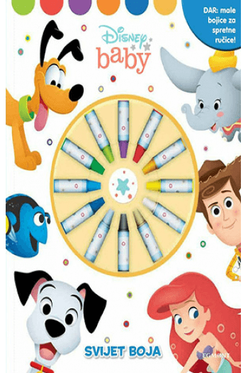 Svijet Boja: Disney Baby (Slikovnica) - naslovnica