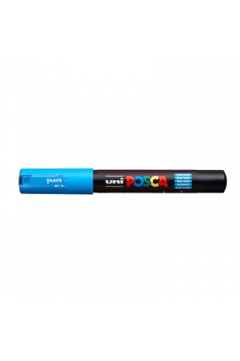 Marker Uni pc-1m Posca svijetlo plavi - slika proizvoda
