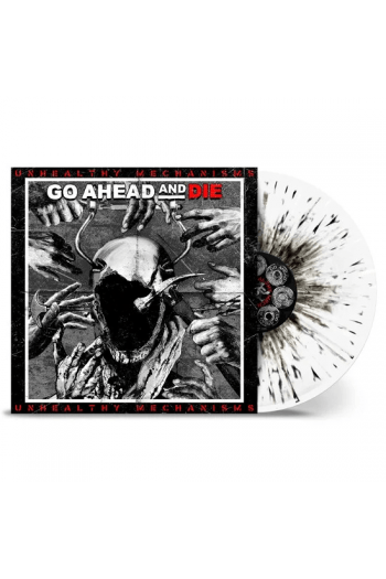 Go Ahead And Die - Unhealthy Mechanisms (White, Black Splatter) LP - omot