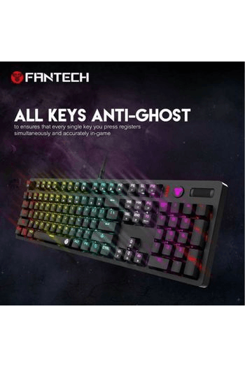 Tipkovnica gaming žična mehanička Fantech MAX PRO MK851RGB crna - slika proizvoda