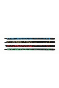 Grafitna olovka Pensan 16670/S Tatoo, crno drvo
