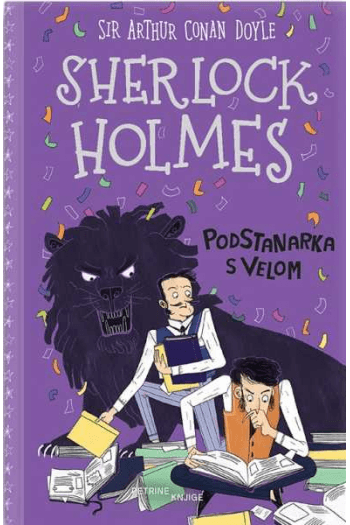 Sherlock Holmes 9: Podstanarka s velom - naslovnica