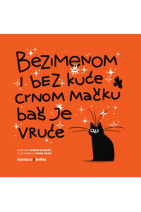 Bezimenom i bez kuće crnom mačku baš je vruće