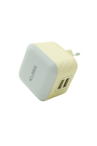 Kućni punjač 220V s led svjetlom T066 2XUSB 3.1 A - slika proizvoda