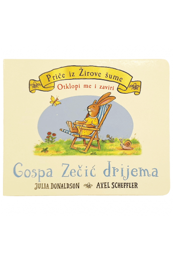 Gospa Zečić drijema (Slikovnica) - naslovnica