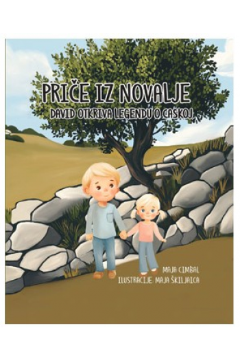 Priče iz Novalje: David otkriva legendu o Caskoj (Slikovnica) - naslovnica