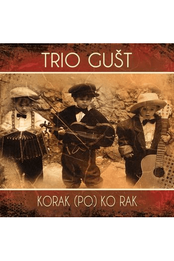 Trio Gušt - Korak po (ko)rak CD - omot