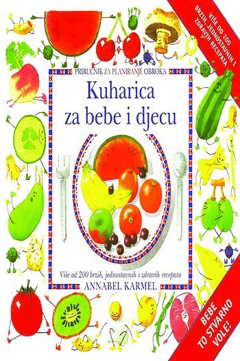 Kuharica za bebe i djecu - naslovnica