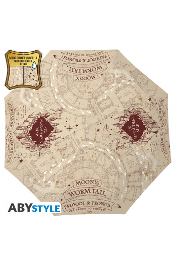 Harry Potter - Color Change Umbrella - The Marauders Map - slika proizvoda
