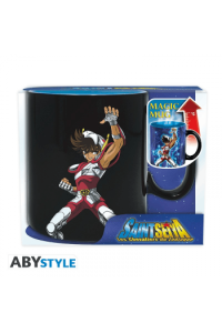 Saint Seiya - Mug Heat Change - 460 ml - Pegasus vs Pope - Box