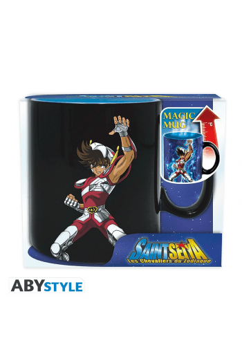 Saint Seiya - Mug Heat Change - 460 ml - Pegasus vs Pope - Box - slika proizvoda