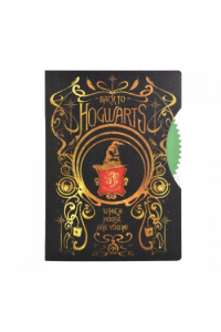 Blue Sky Harry Potter Spinner Notebook - Colourful Crest - slika proizvoda