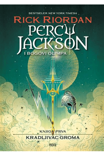 Percy Jackson i bogovi Olimpa: Kradljivac groma knjiga