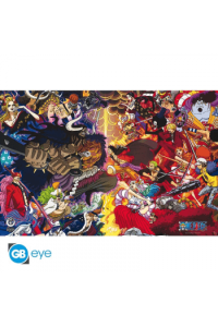 One Piece - Poster Maxi 91.5X61 - 1000 Logs Final Fight