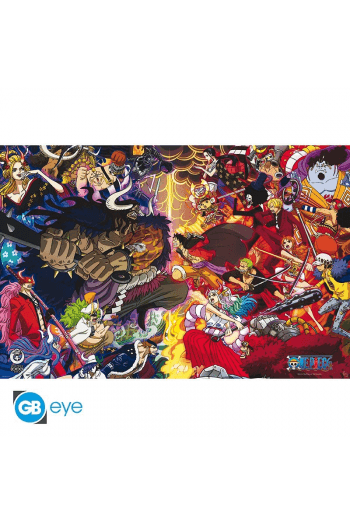 One Piece - Poster Maxi 91.5X61 - 1000 Logs Final Fight - slika proizvoda
