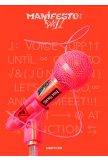 Enhypen - Manifesto : Day 1 [J Ver.] CD - omot