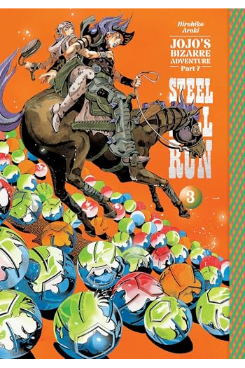 JoJos Bizarre Adventure: Part 7- Steel Ball Run, [Part 7] Vol. 03 (Manga) - naslovnica