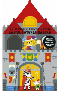 3D srednjovjekovna utvrda – knjiga i utvrda za igru knjiga