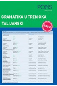 PONS gramatika u tren oka talijanski - naslovnica