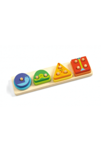 Drvena igračka 1234 Basic