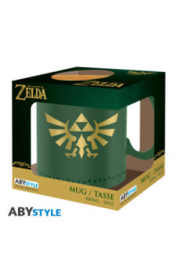 The Legend Of Zelda - Mug - 460 ml- Hyrule Insignia-  Carton - slika proizvoda