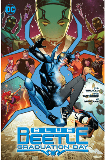 Blue Beetle: Graduation Day (Strip) - naslovnica