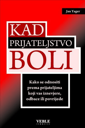 Kad prijateljstvo boli - naslovnica