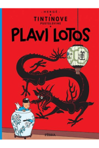 Tintinove pustolovine: Plavi lotos (Strip) - naslovnica