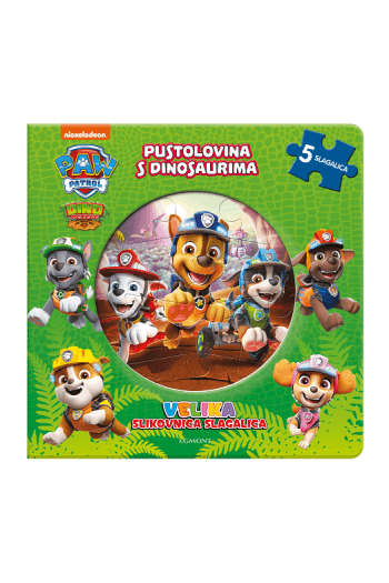 Paw Patrol: Pustolovina s dinosaurima (Slikovnica) - naslovnica