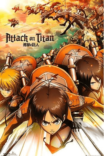 Attack On Titan - Attack - Poster (91.5X61) - slika proizvoda