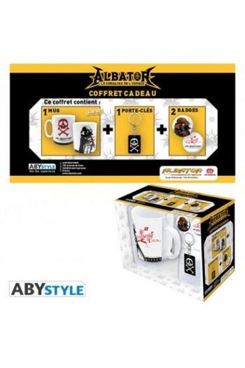 CAPTAIN HARLOCK - Pck Mug + Keychain + Badges "Emblem"* - slika proizvoda