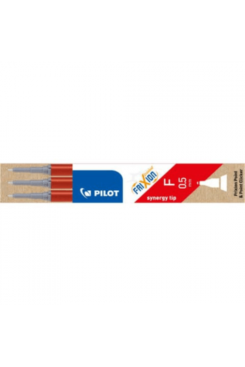 Uložak za roler 0,5mm Frixion Point piši-briši pk3 Pilot BLS-FRP5-L-S3 crveni - slika proizvoda