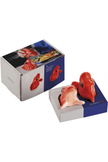 Fishes for Dishes 7 Salt and Pepper Shaker - red - slika proizvoda