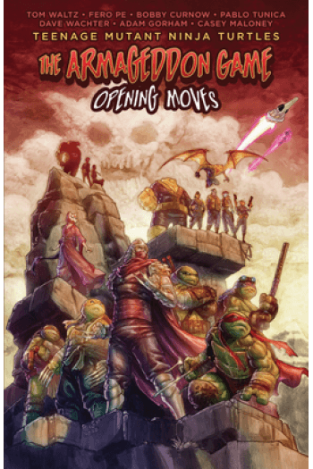 Teenage Mutant Ninja Turtles: The Armageddon Game--Opening Moves (Strip) - naslovnica