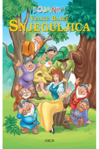 Velike bajke bojanka - Snjeguljica - naslovnica