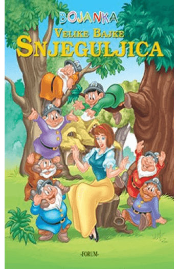 Velike bajke bojanka - Snjeguljica - naslovnica