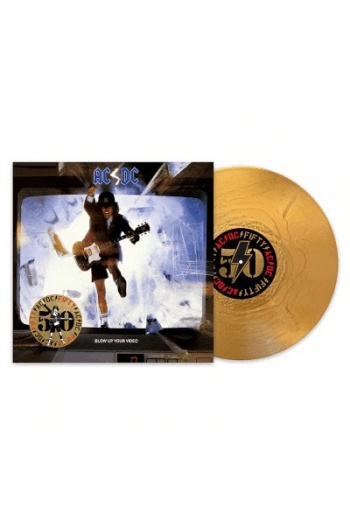 AC/DC - Blow Up Your Video (50th anniversary gold nugget vinyl) LP - omot
