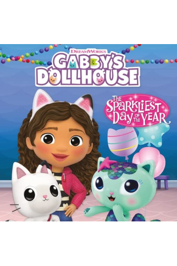 Gabby's Dollhouse: The Sparkliest Day of the Year (Slikovnica) - naslovnica