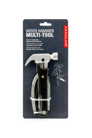 Wood mini hammer tool black - slika proizvoda