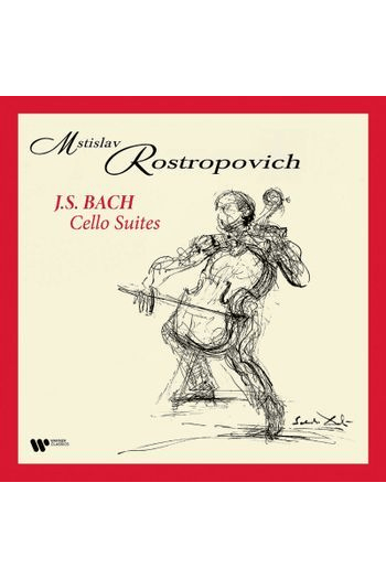 Rostropovich Mstislav - Bach:Cello Suite LP - omot
