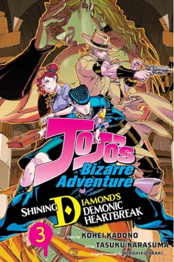 JoJos Bizarre Adventure: Shining Diamond’s Demonic Heartbreak, Vol. 3 (Manga) - naslovnica